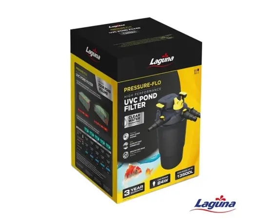 פילטר לחץ לבריכת נוי Pressure-Flo 13500L עם מנורת UVC-24W