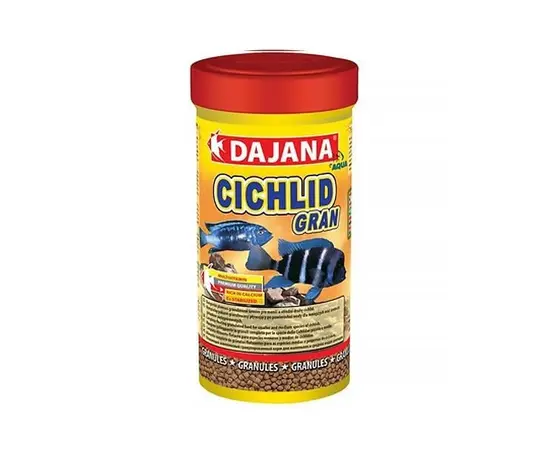 DAJANA Cichlid Gran – מזון גרנולה לדגי ציקלידים 1000 מ"ל