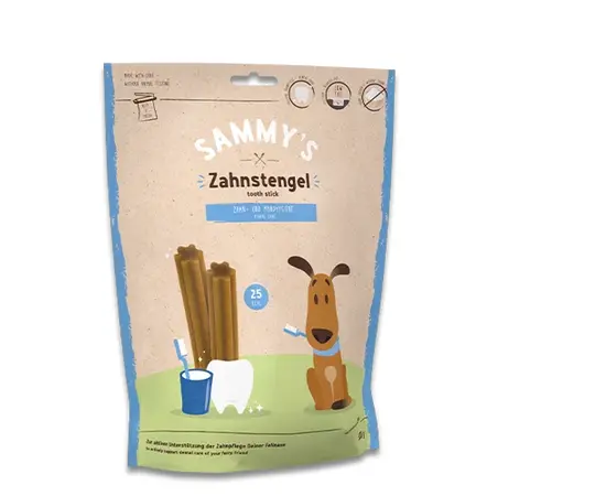 חטיף דנטלי לכלב סמי - מקלות ללא דגנים 300 גרם