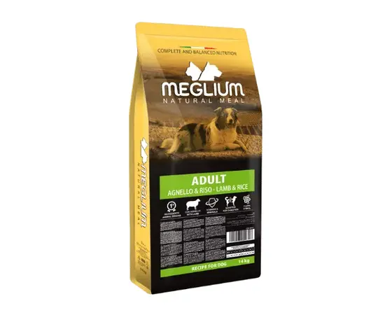 מיגליום כבש וארז לכלבים בוגרים 14 ק''ג - מזון איכותי בסגנון טבעי