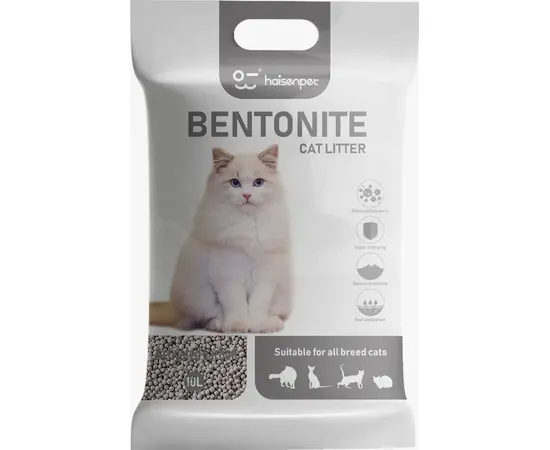 חול חתולים Haisenpet עם פחם פעיל – 10 ליטר