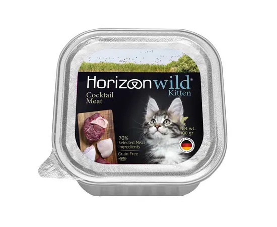 מעדן הורייזן קוקטייל בשר חתלתולים 100 גרם מעדן הורייזן קוקטייל בשר חתלתולים 100 גרם