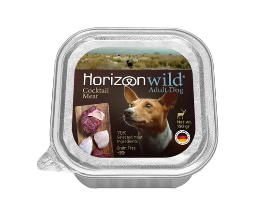 מעדן בשר הורייזן לכלבים 150 גרם - מזון מלא ומאוזן מעדן בשר הורייזן לכלבים 150 גרם - מזון מלא ומאוזן