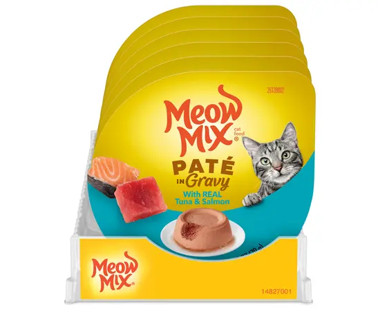 מעדן מיאו טונה וסלמון פטה 78 ג לשימורים לחתולים, 2 image