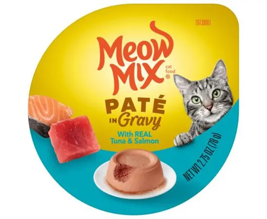 מעדן מיאו טונה וסלמון פטה 78 ג לשימורים לחתולים