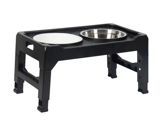 סטנד עם צלחת האכלה איטית 3 מצבים גובה 20 ס''מ 30 L 1 ליטר, 2 image