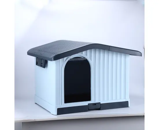 מלונה פלסטיק גג משופע 2 גודל: 88*74*61.6, 3 image מלונה פלסטיק גג משופע 2 גודל: 88*74*61.6, 3 image