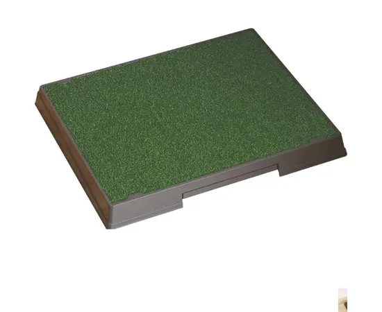 משטח דשא סינטטי לאילוף גורים וכלבים מבוגרים 46x58 ס"מ