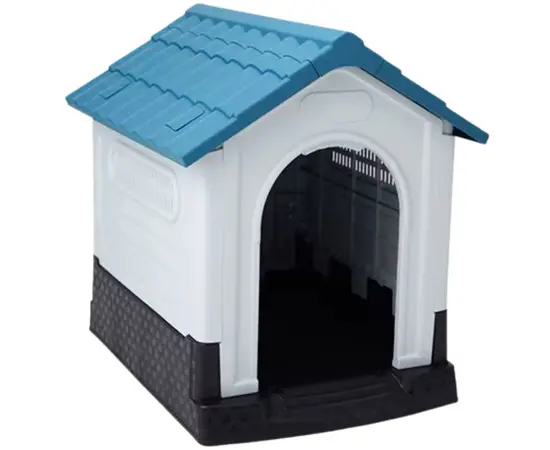 מלונה פלסטיק פתח בגג L680×W570×H660mm, 2 image