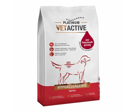 פלטינום מזון רפואי היפואלרגני לכלבים עם חזיר איברי 5 ק"ג