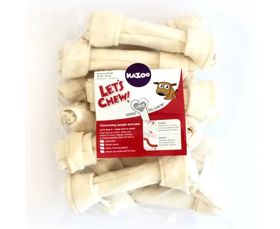 קאזו עצם לעיסה לכלב 25 ס"מ 5 יחדות– Let's Chew, 2 image