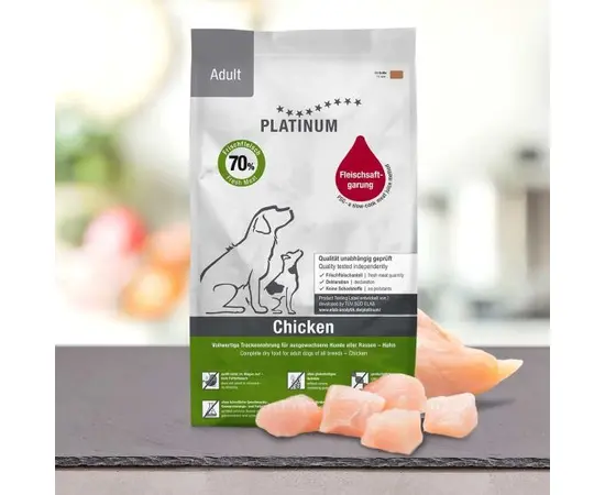 פלטינום מזון סופט לח עוף לגורים 5 ק"ג