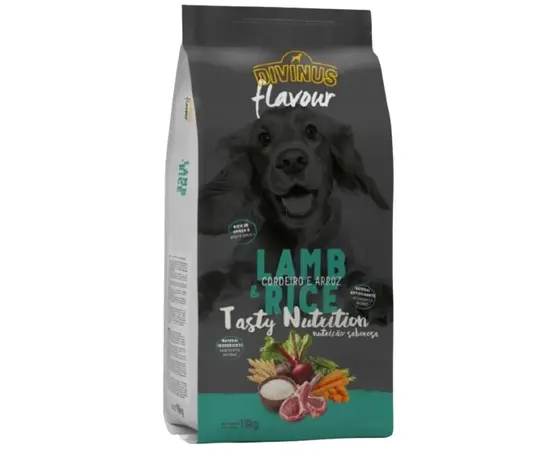 דיווינוס פלייבור כבש לכלב – מזון סופר פרימיום - 18 ק"ג Divinus – דיווינוס