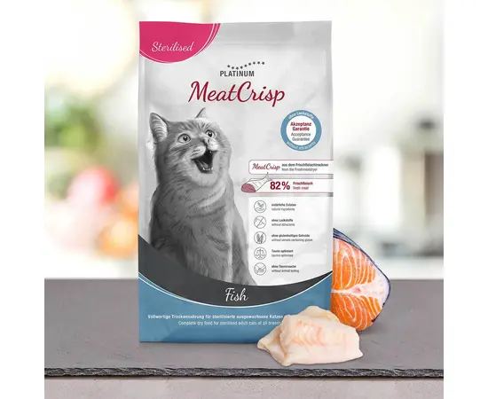 פלטינום חתול סטרילייז דגים 3 ק"ג