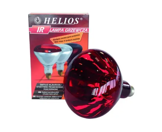 נורת לחימום אינפרא אדום מכרסמים 250W מכרסמים HELIOS