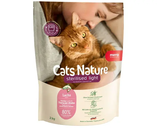 מרה נייצר לחתול מבוגר מסורס מעוקר לייט סלמון 2 ק''ג