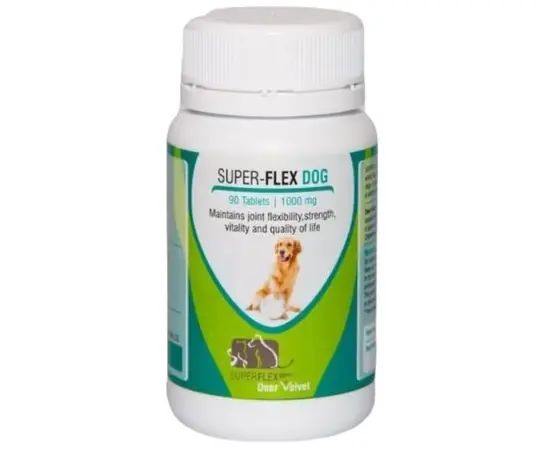 סופר פלקס - תוסף למפרקים לכלבים 90 טבליות