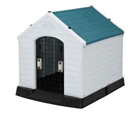 מלונה לכלב קטן  עם דלת - גובה 69 ס"מ, רוחב 66 ס"מ, אורך 73 ס"מ, 3 image